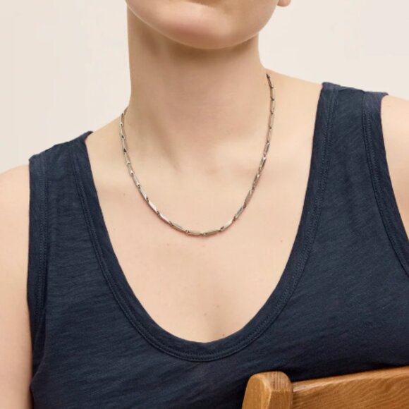 MM LaFleur Una Necklace in Silver - Picture 7 of 7